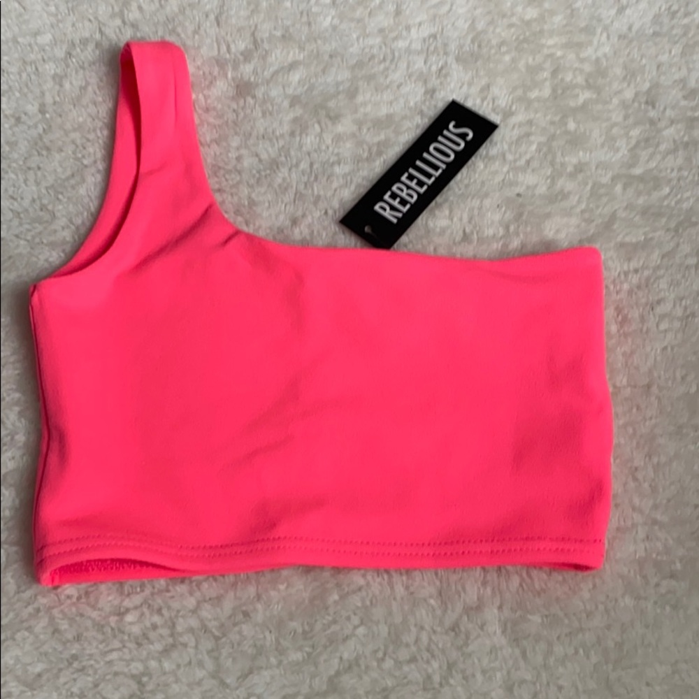Pink Crop Top